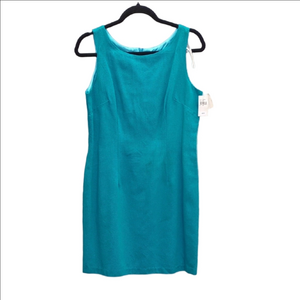 Rabbit Rabbit Rabbit Designs Sleeveless Teal Cotton Dress